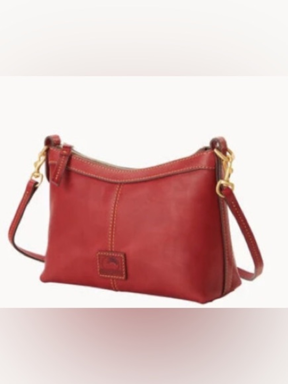 Vintage Dooney & Burke Small Leather Shoulder Bag